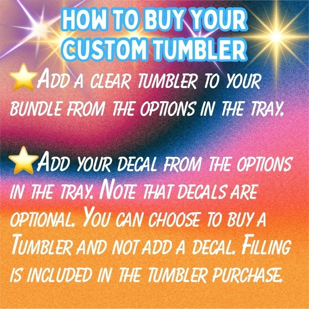 How To Order A Custom Tumbler